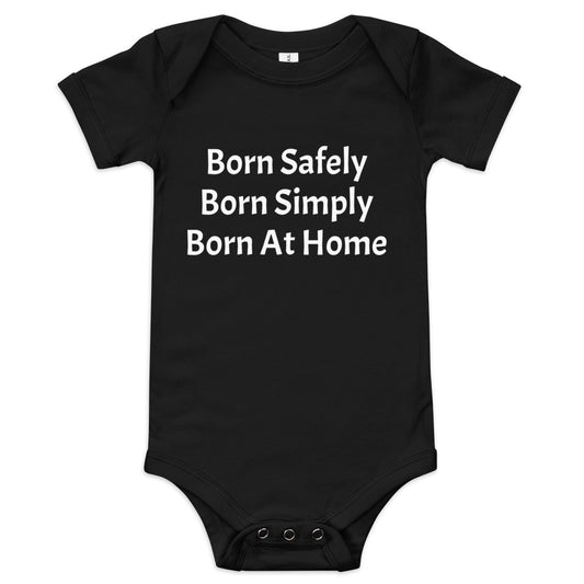 Born Safely Baby short sleeve one piece